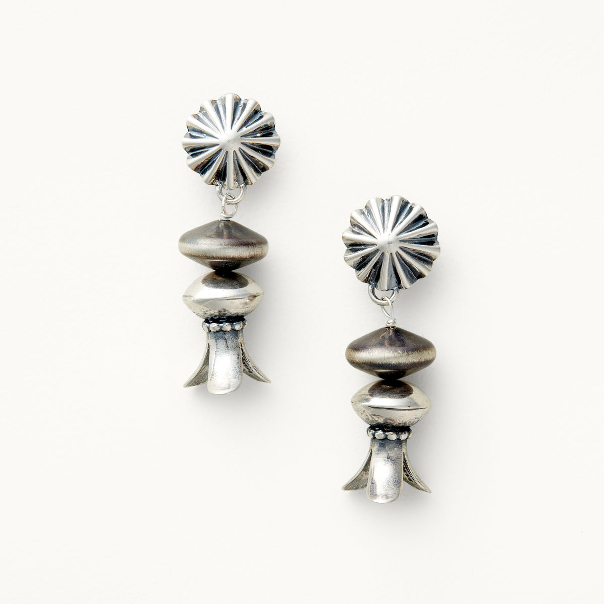 Rondel Blossom Post Earrings