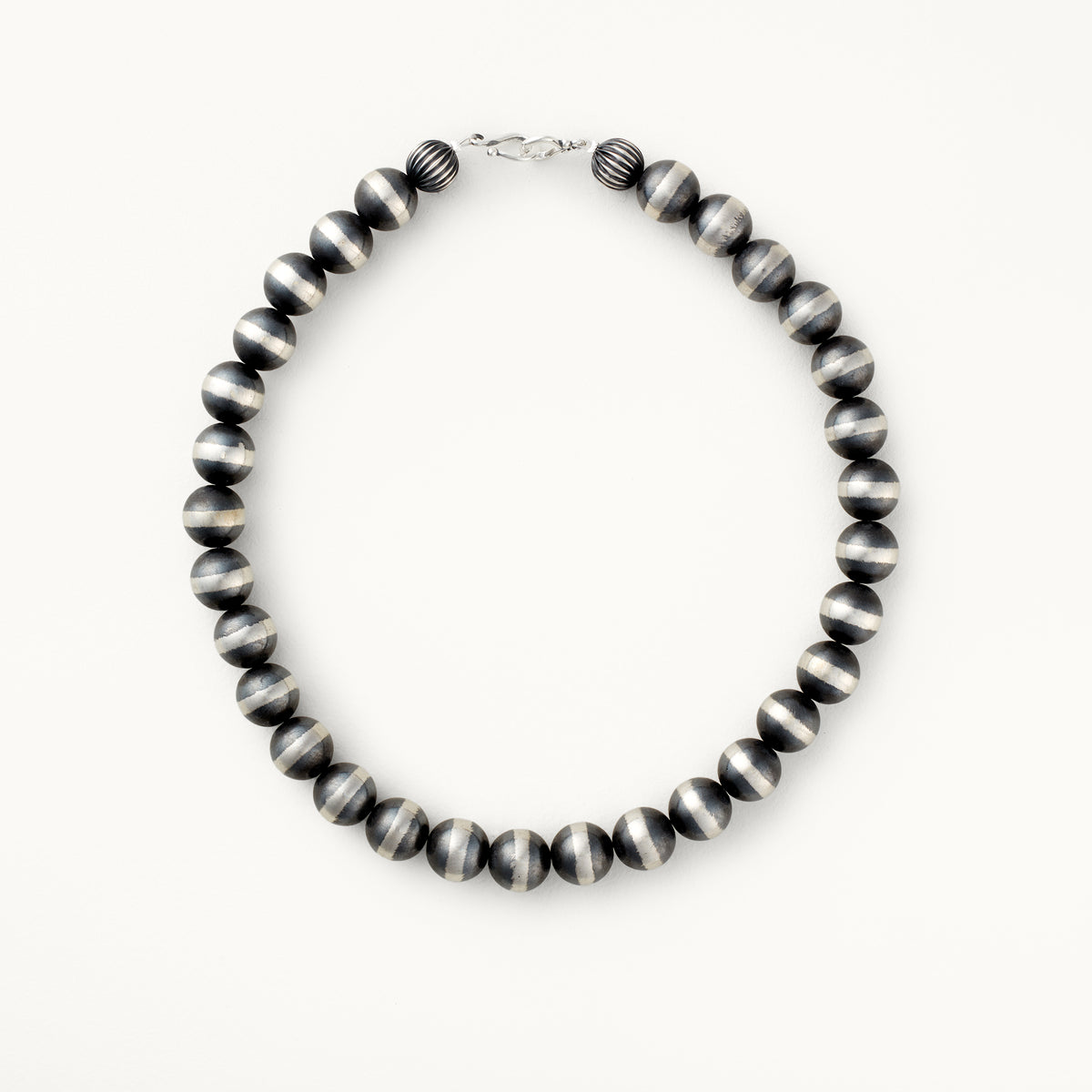 Sterling Silver Santa Fe Pearl Necklace 12mm