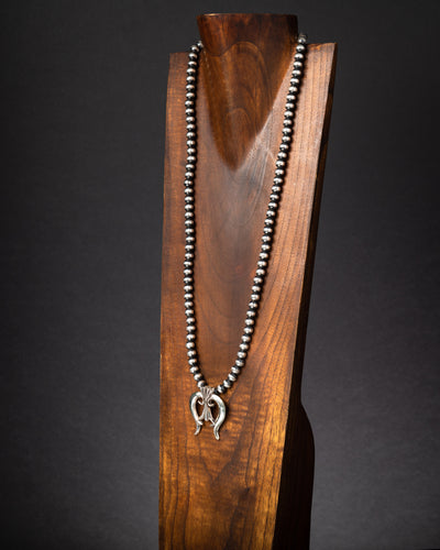 'Naja' Pendant Sterling Silver Necklace