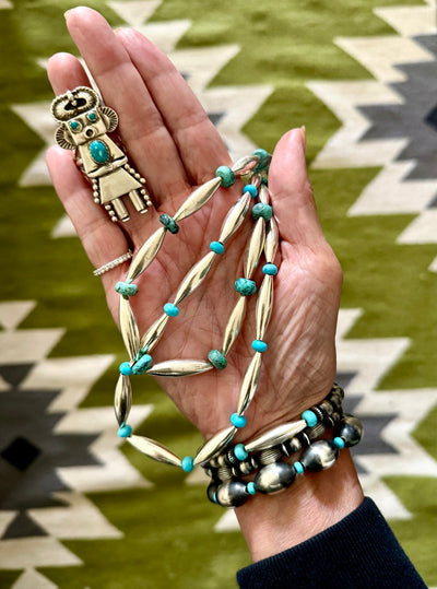 The Unique Story of Squash Blossom Beads & the Naja Pendant