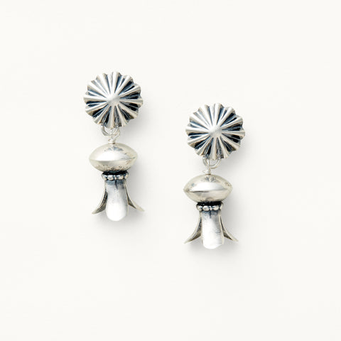 Sterling Silver Post Blossom Earrings