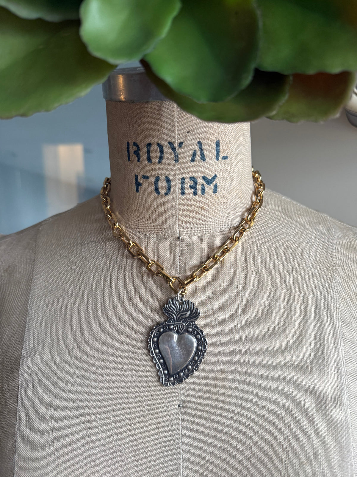 Mixed Metal Necklaces
