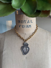 Mixed Metal Necklaces