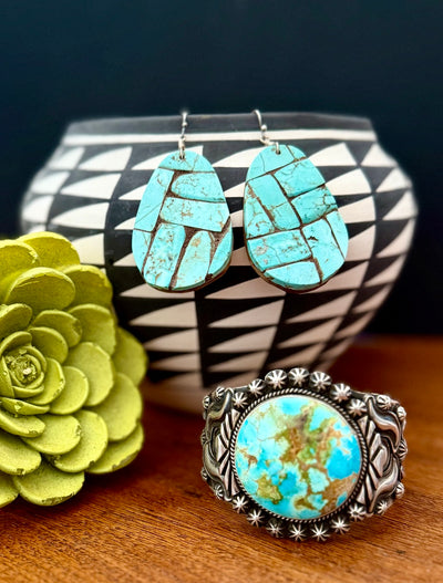 Turquoise Slabulous Earrings