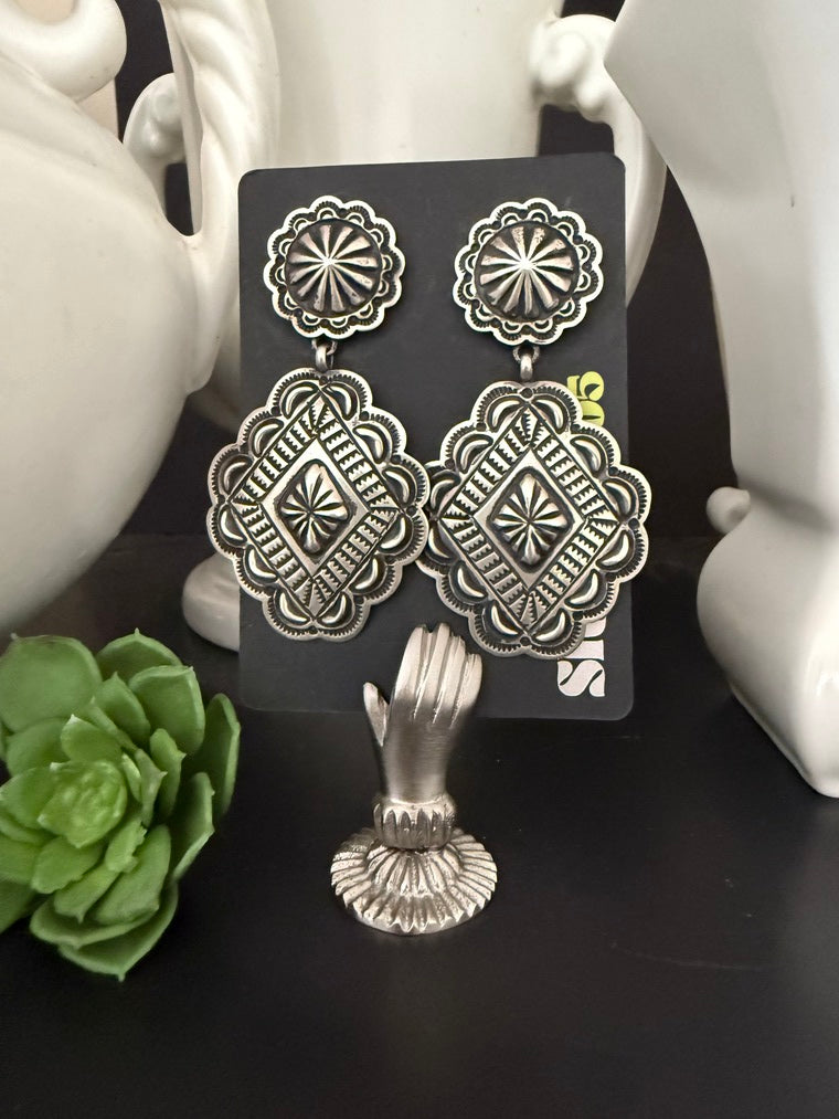 Handcrafted Silver Earrings