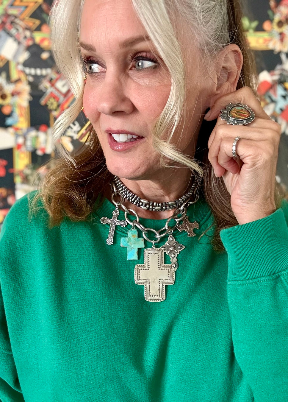 ➕Cross My Heart Necklace➕
