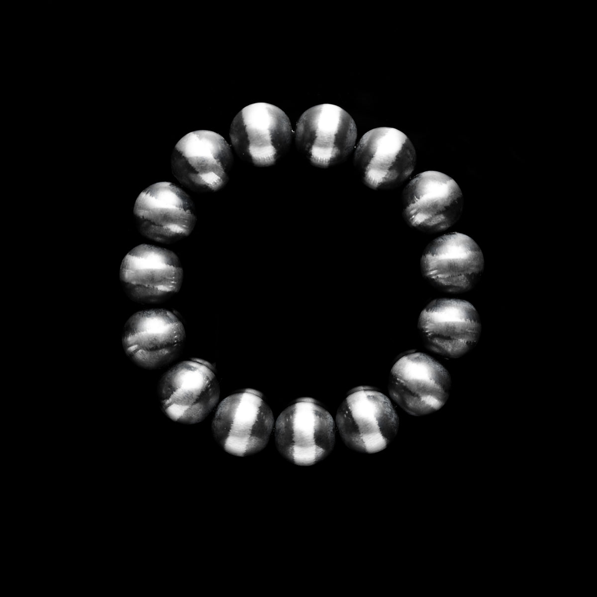 Santa Fe Pearl Stretchy Bracelet - 12 mm
