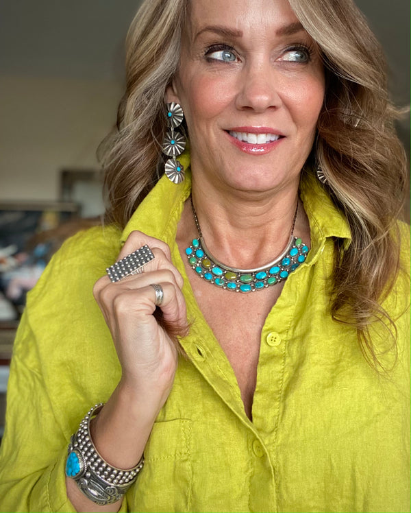 Pops of Turquoise