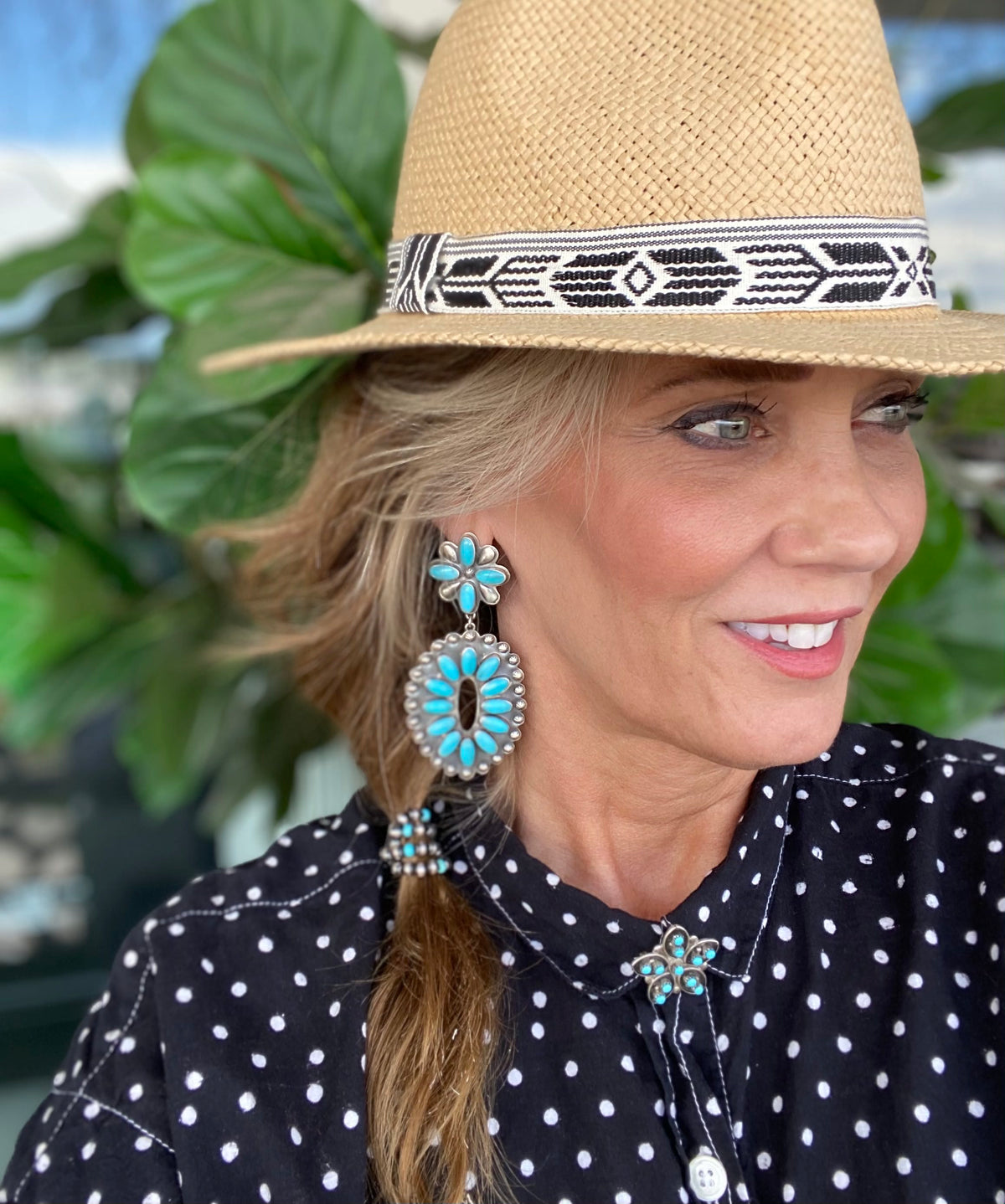 Melvin Francis Turquoise Earrings 40% Off
