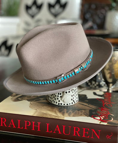 Kingman Turquoise Adjustable Hat Band 25% Off