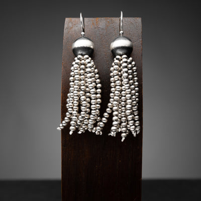 Santa Fe Pearl Tassel Earrings