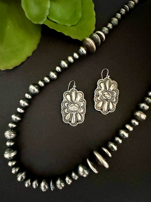 Darryl Becenti Concho Earrings