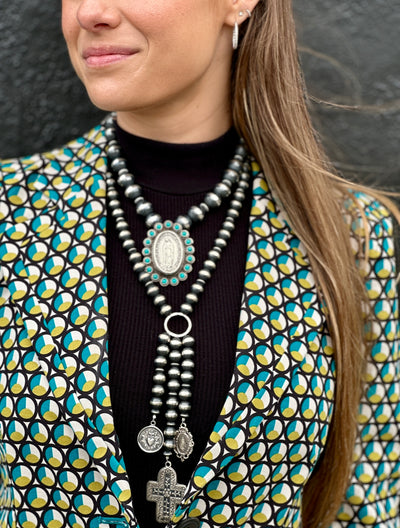 "Charmed I'm Sure" Navajo Statement Necklaces